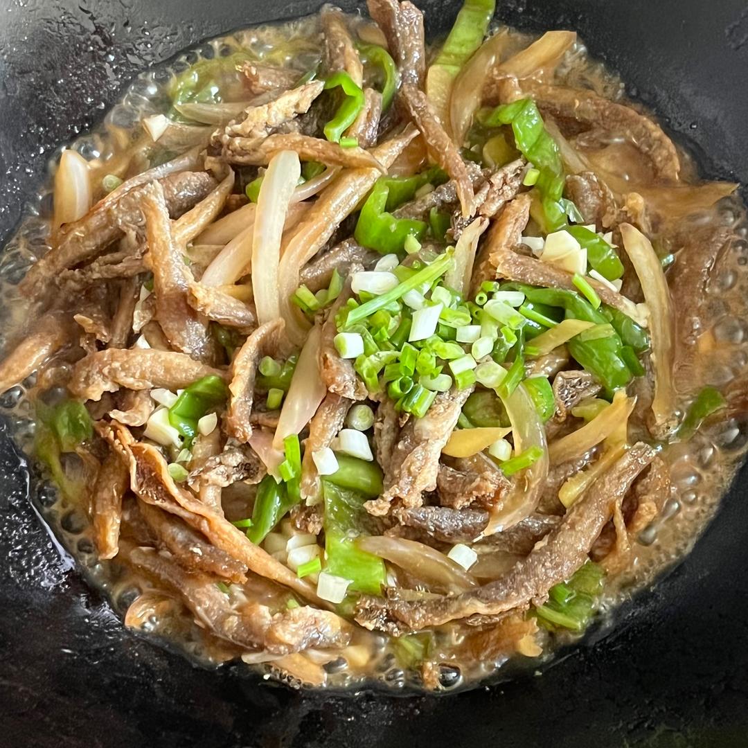 一次干掉三碗米饭的小鱼干