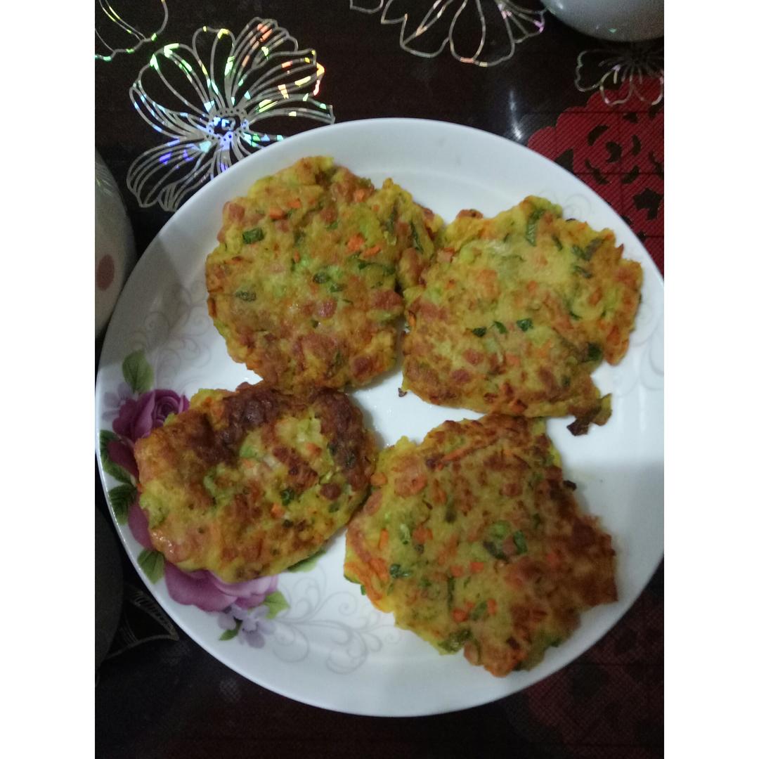 土豆火腿早餐饼