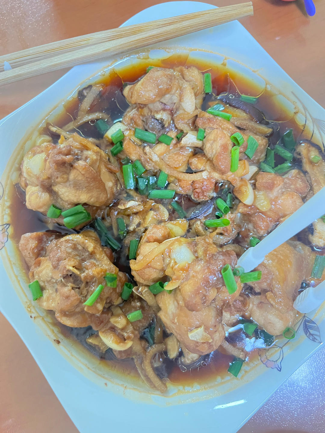 香菇蒸滑鸡