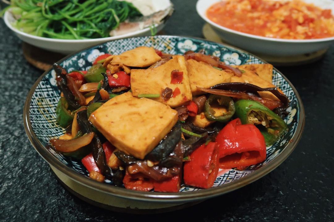 干锅千叶豆腐