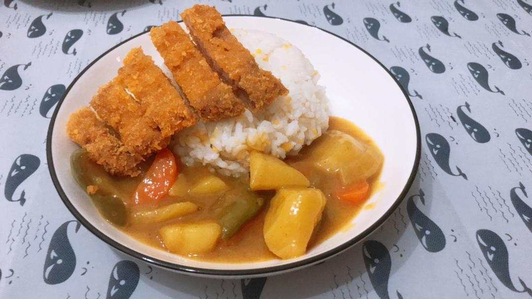 炸猪排咖喱饭