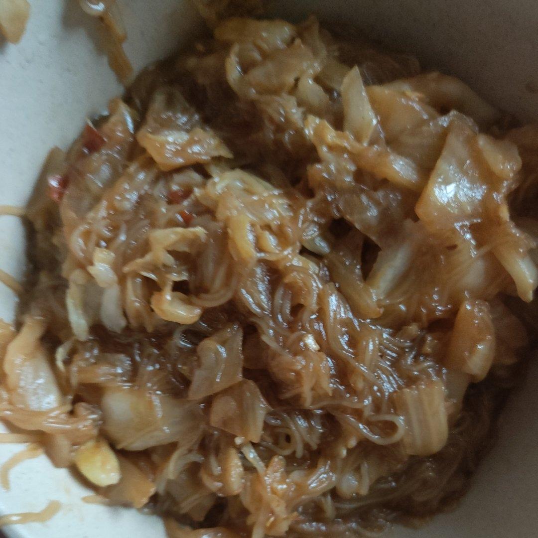 白菜炒粉丝