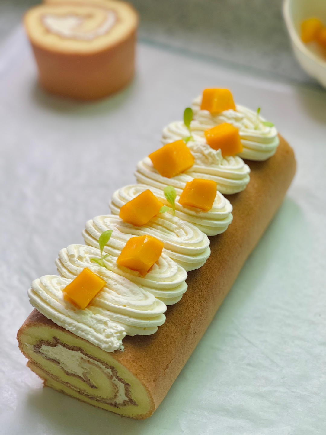 不开裂，不掉皮完美原味蛋糕卷