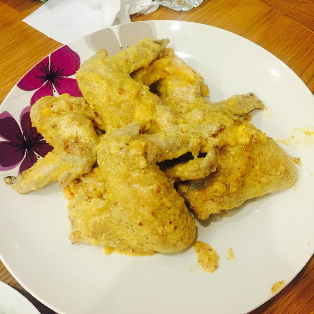 金沙蛋黄鸡翅