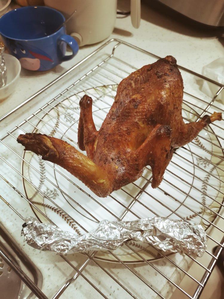 超简单的脆皮烤鸡