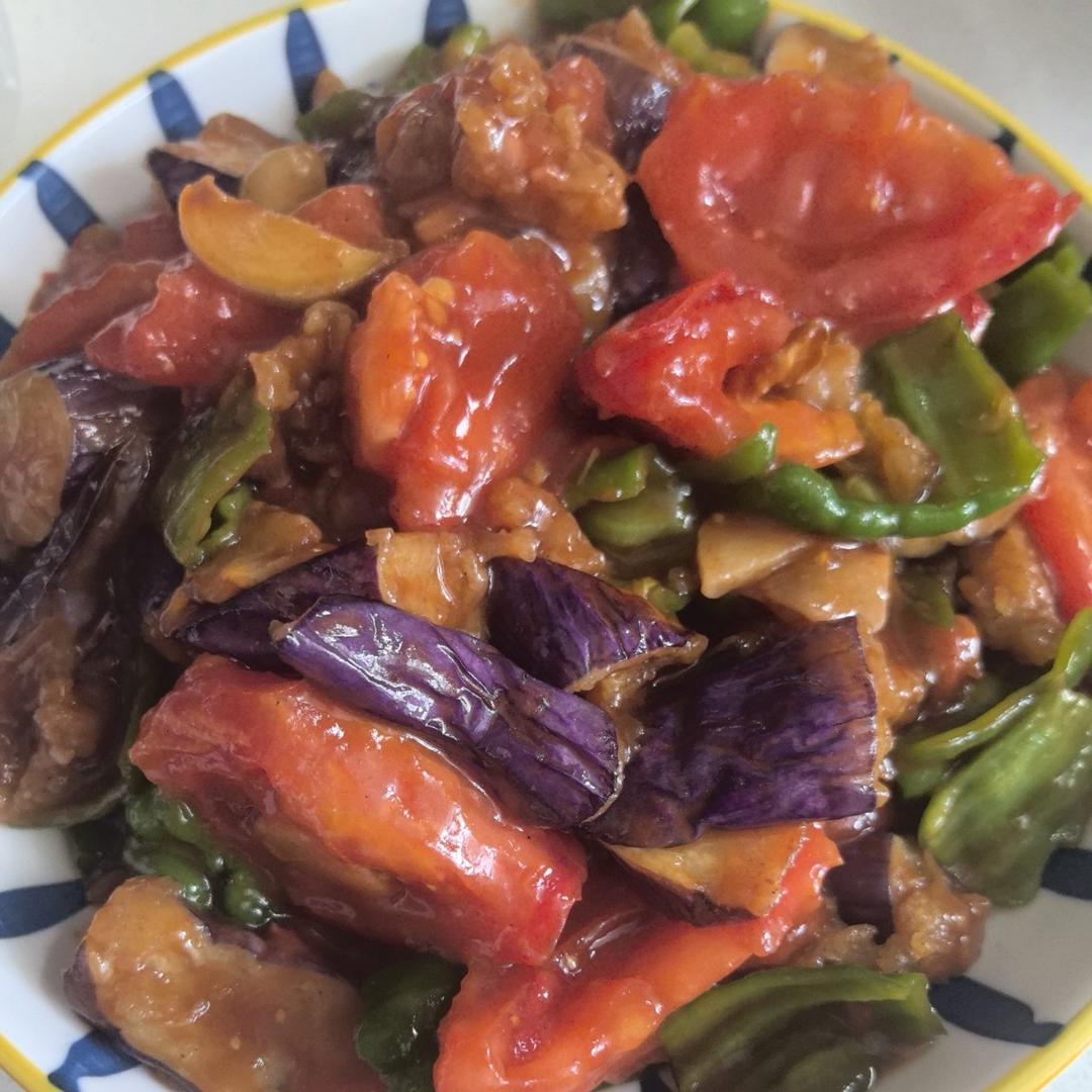 比饭馆好吃的烧茄子