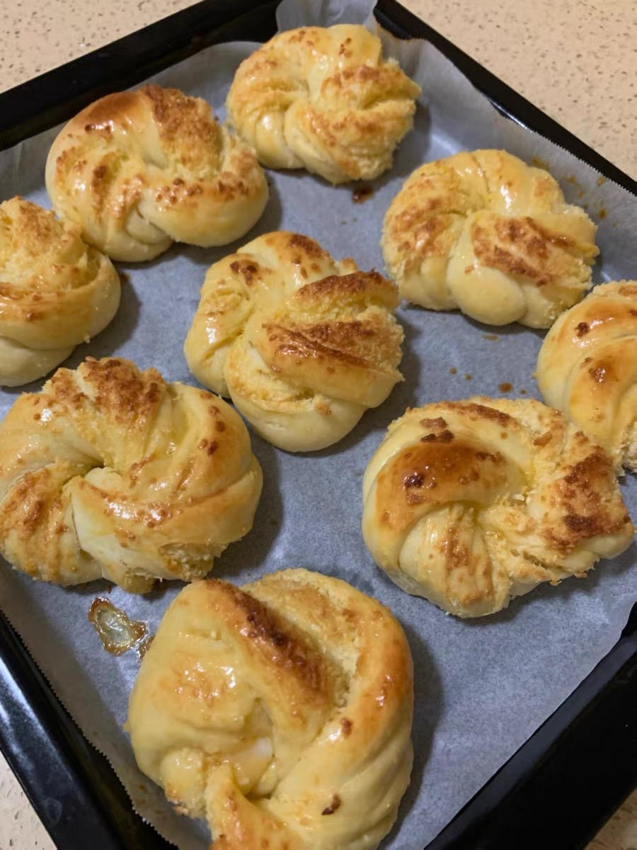 健康美味的花生酱小面包