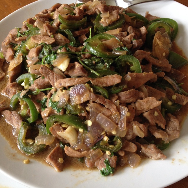 洋葱牛肉丝