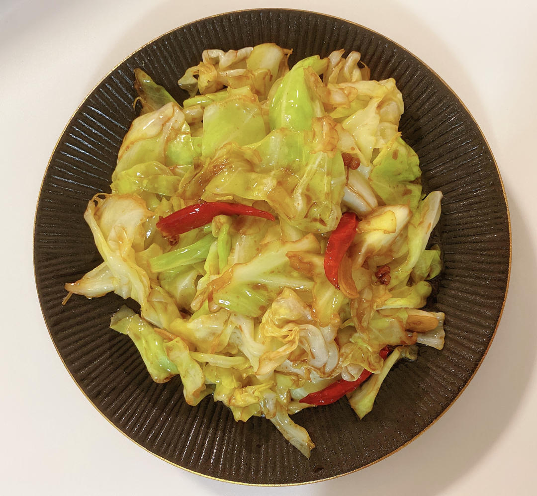 饭店版炝炒甘蓝