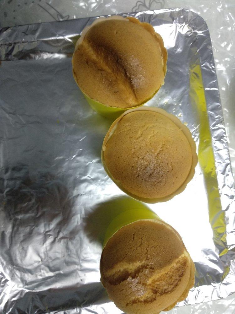 纸杯蛋糕 8寸戚风蛋糕的量