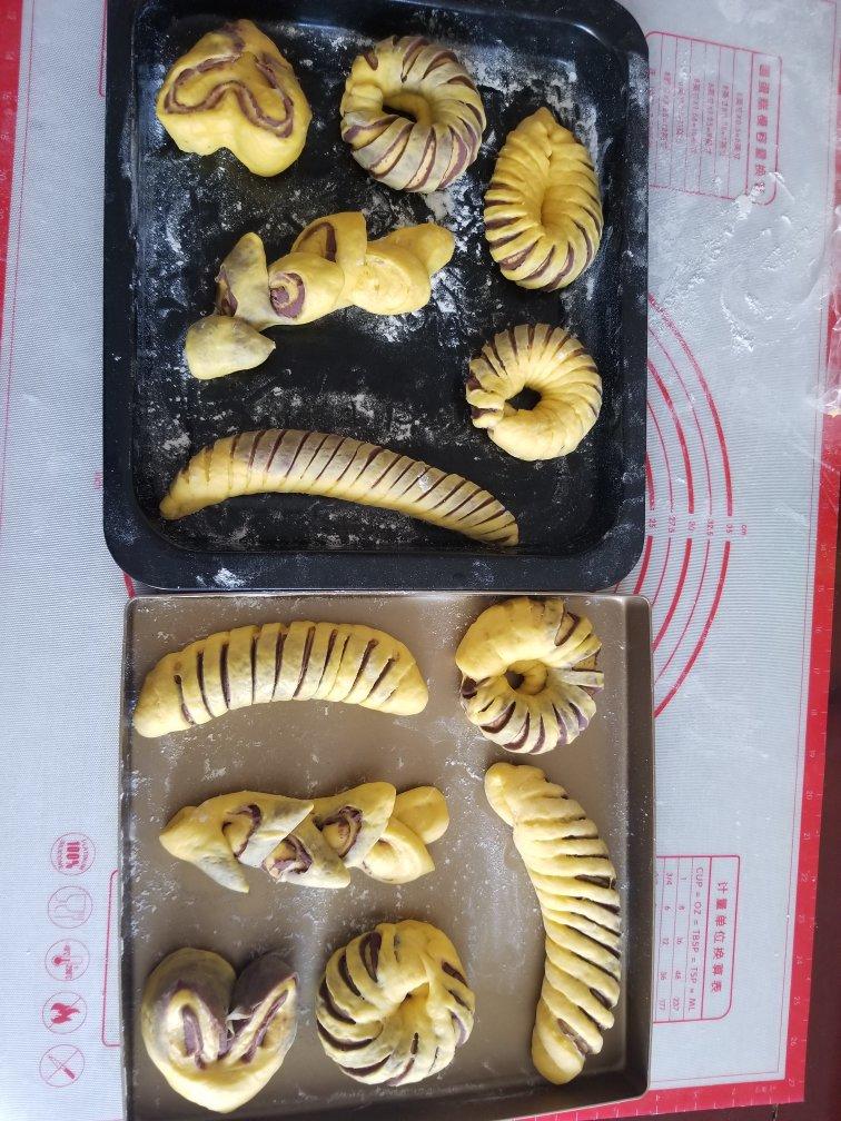 豆沙面包|包含5种整形方法|干货篇