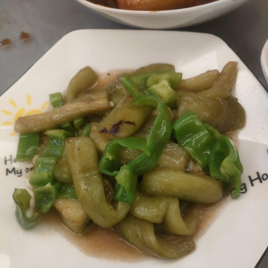 茄子🍆炒青椒