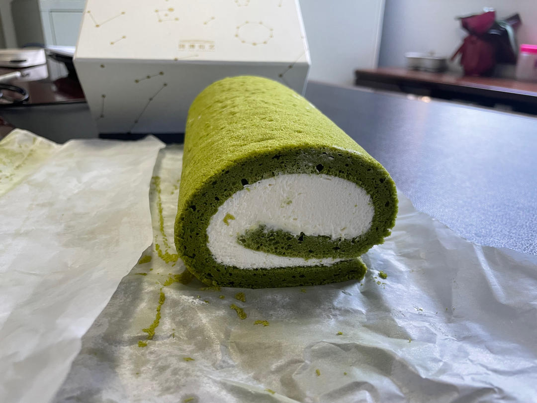 私房爆款青提抹茶蛋糕卷，超详细配方，建议收藏