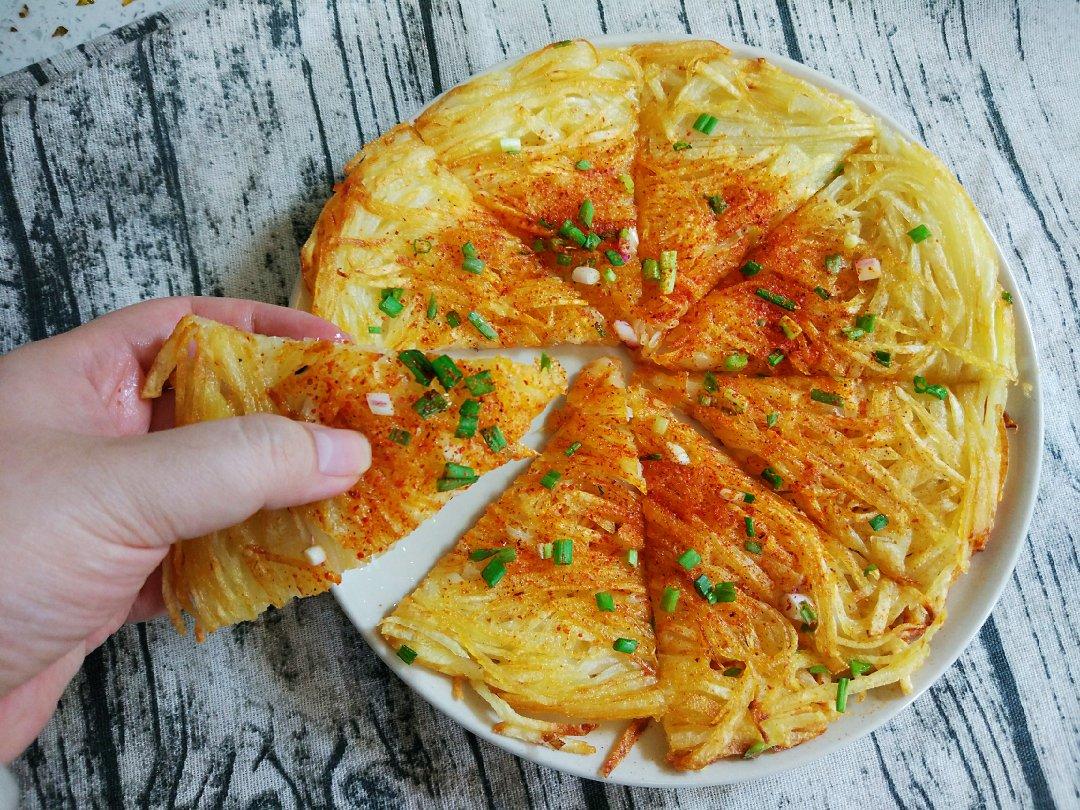 干煸土豆丝饼