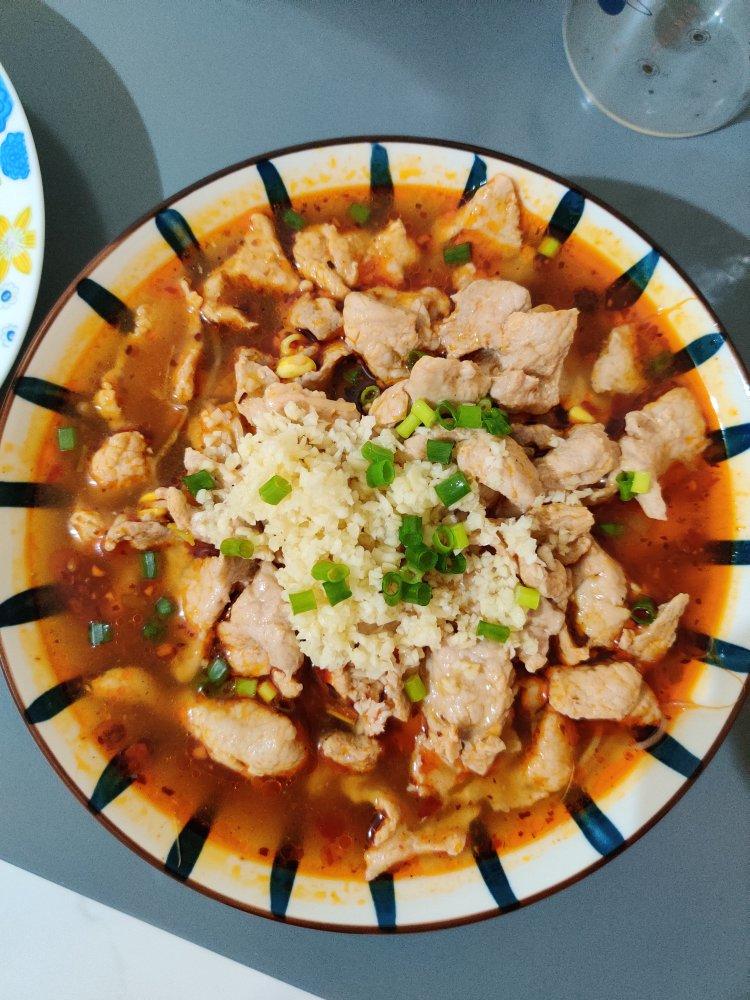 超级好吃的家常水煮肉片