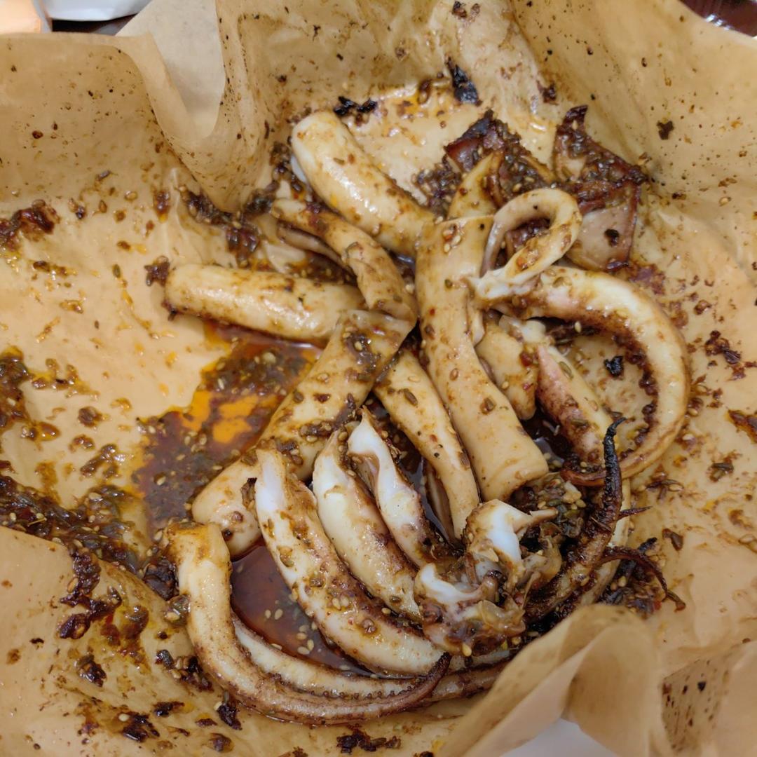 烤鱿鱼（烤箱版）秒杀铁板烧