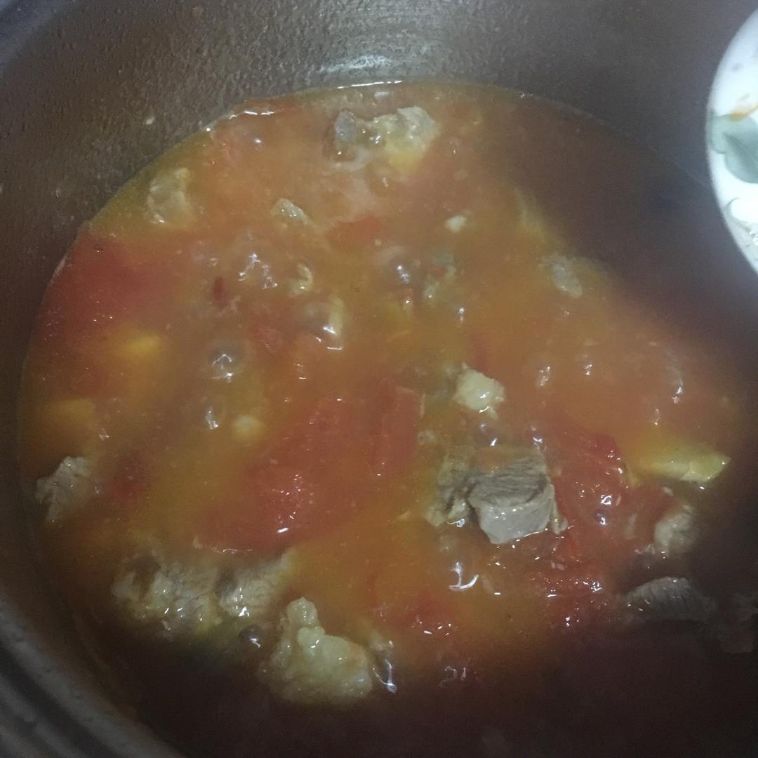 西红柿牛腩