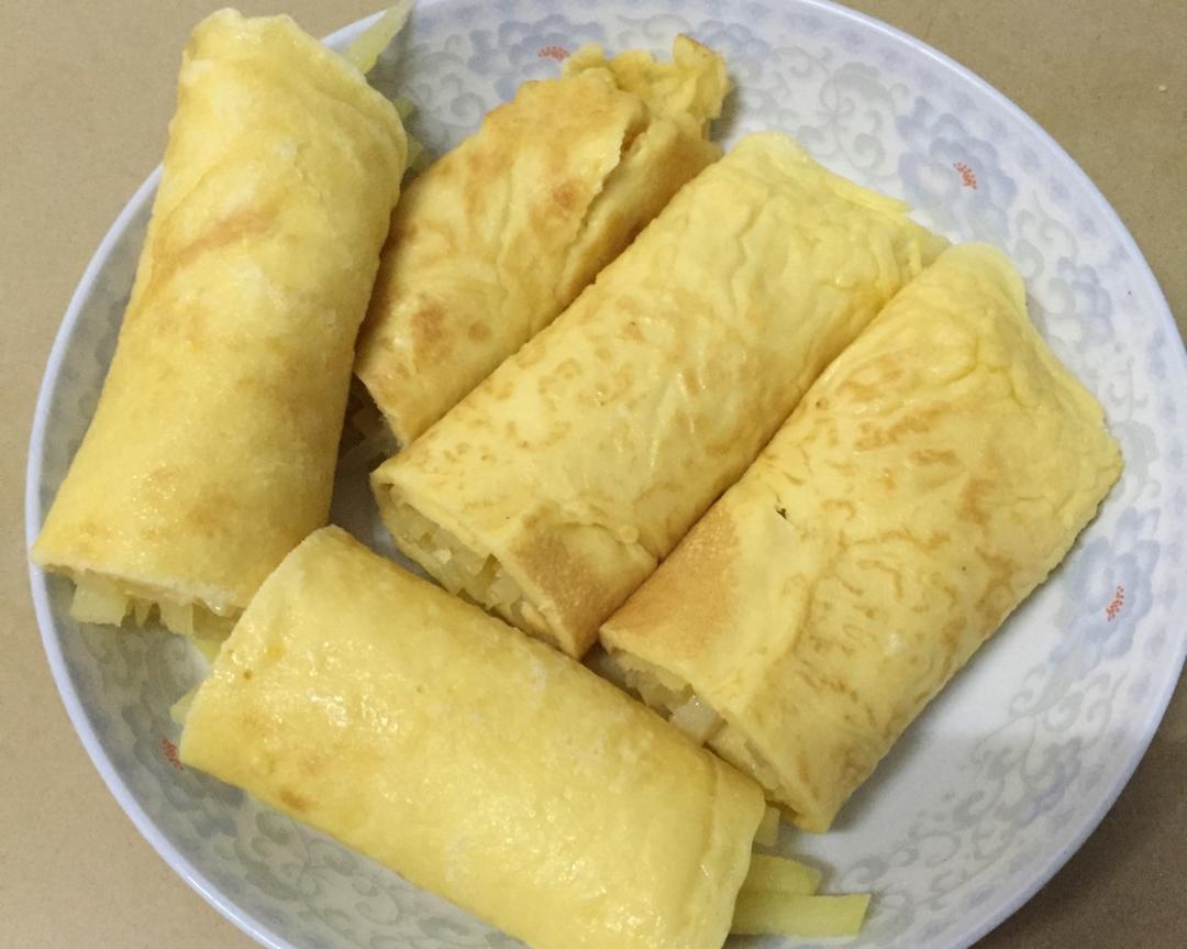 土豆鸡蛋饼