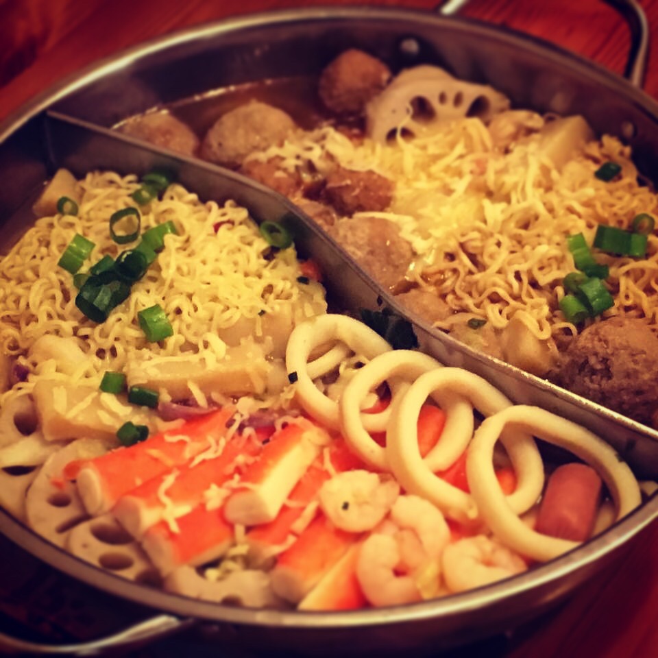 韩国部队锅拉面锅（超好吃）