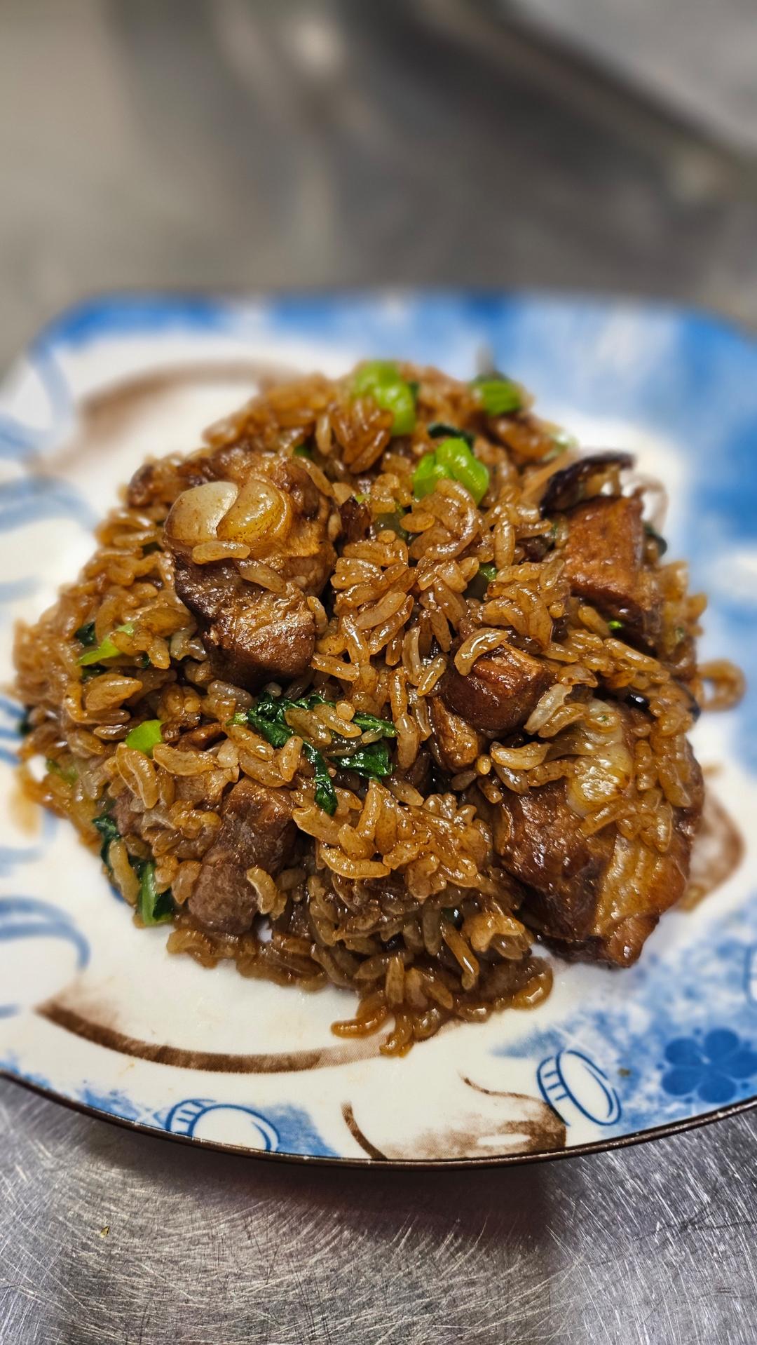 香菇排骨煲仔饭（电饭煲版）的做法 步骤5