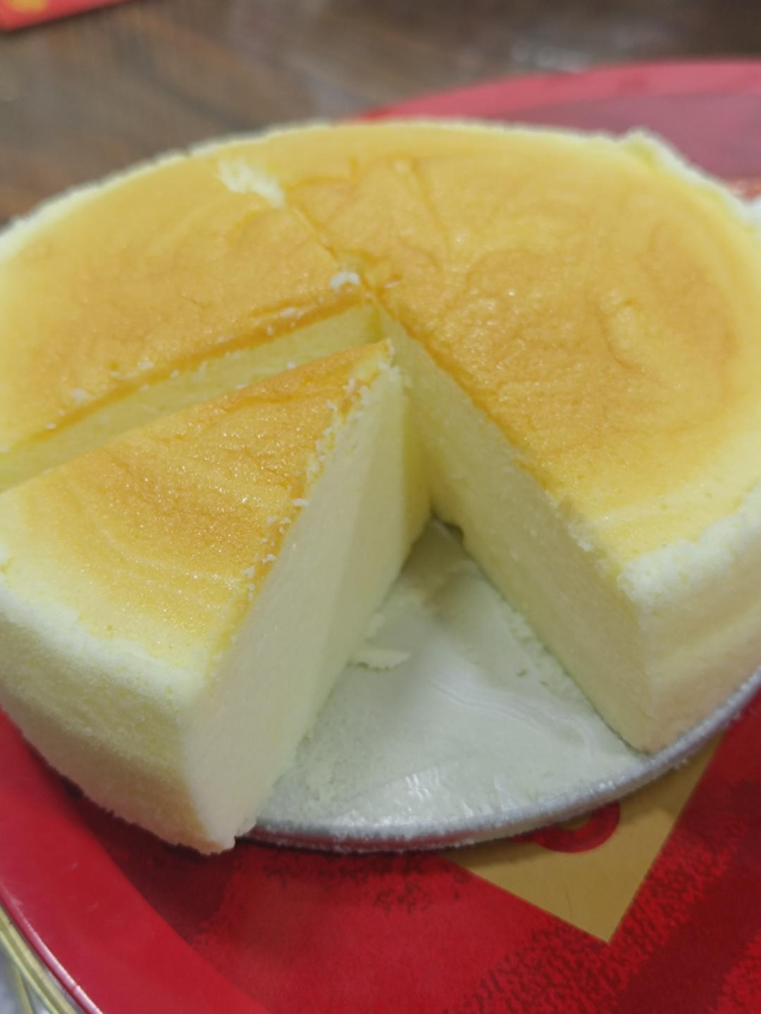 自制酸奶无油低卡伪芝士轻乳酪蛋糕