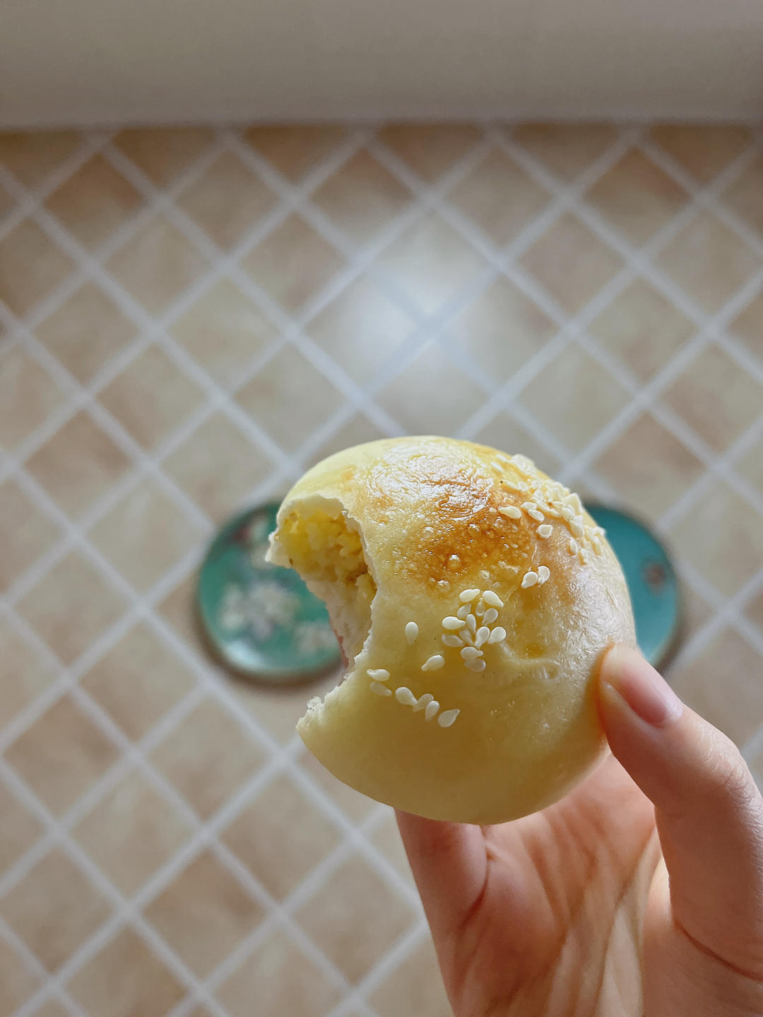 日式桂花黄米面包