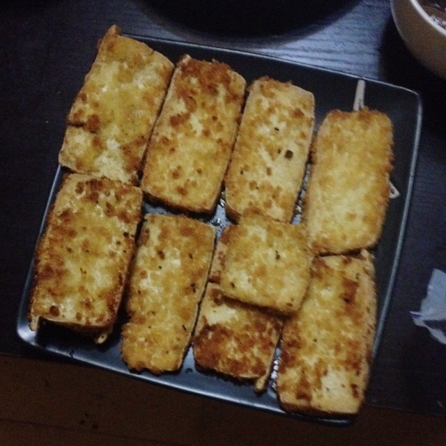 和风酥炸豆腐排