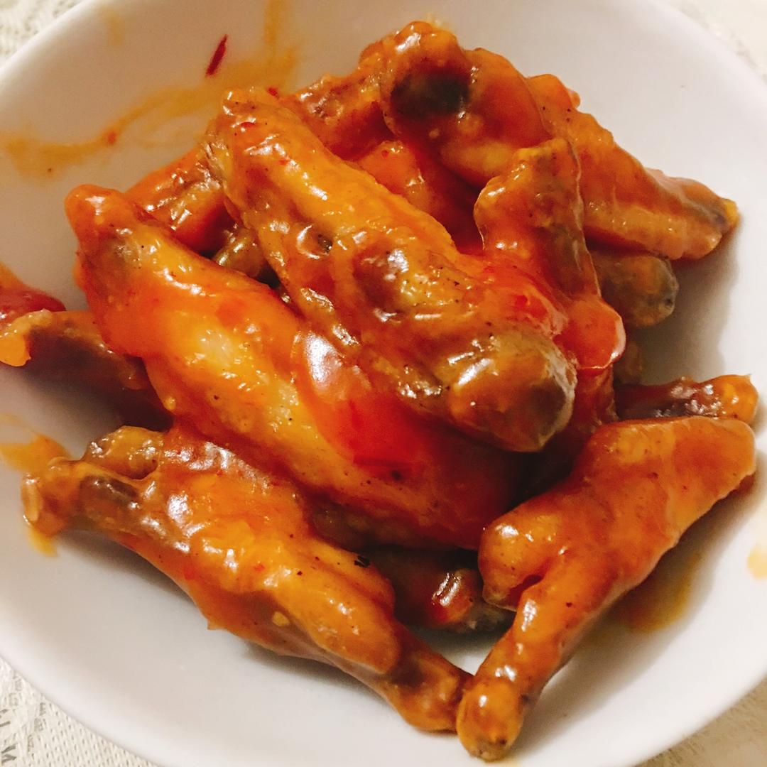 快手甜辣鸡翅