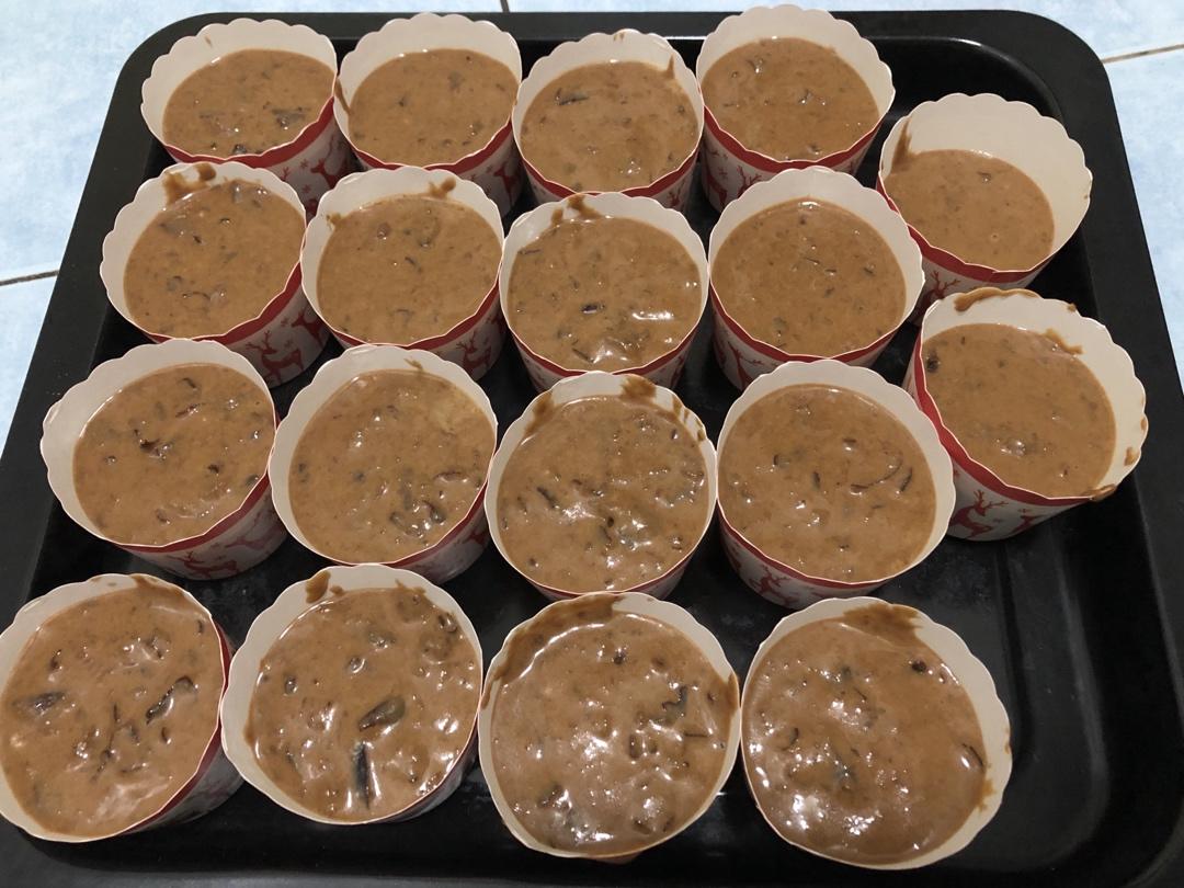 红枣红糖燕麦麦芬蛋糕