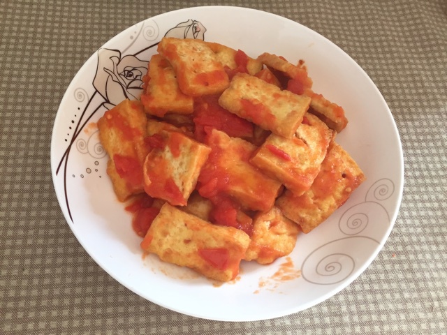 糖醋脆皮豆腐