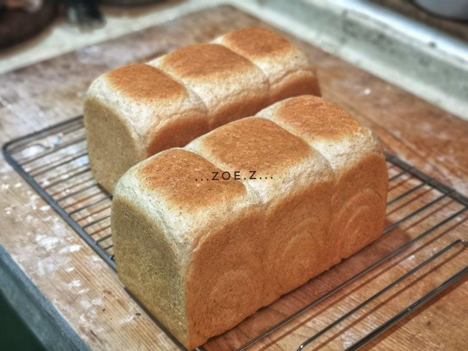 20%黑裸麦吐司-全素，低糖低油