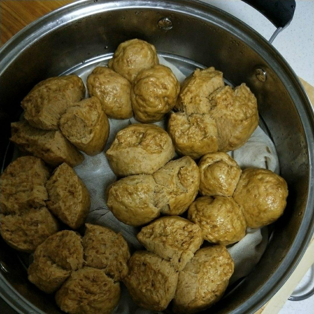 红糖燕麦开花馒头