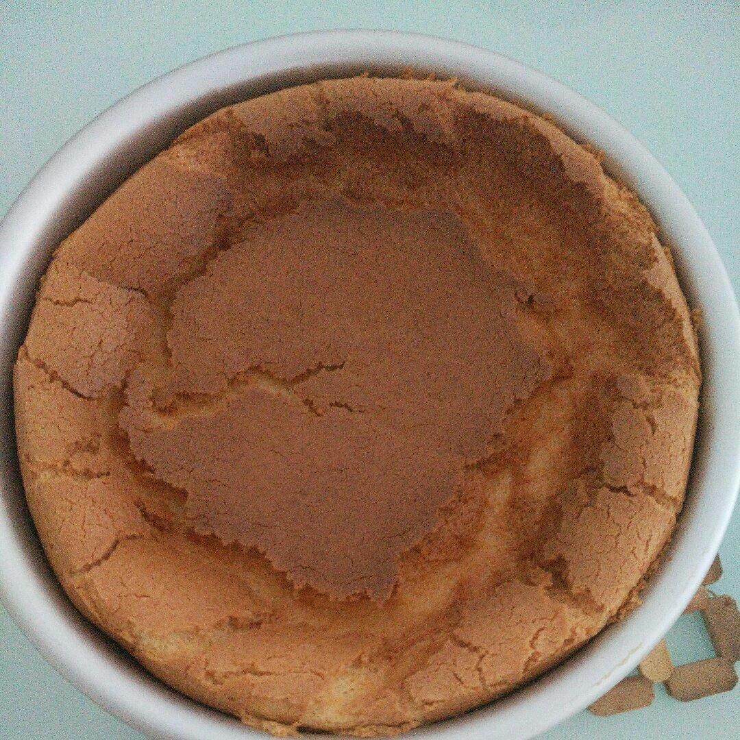 6寸原味戚风蛋糕