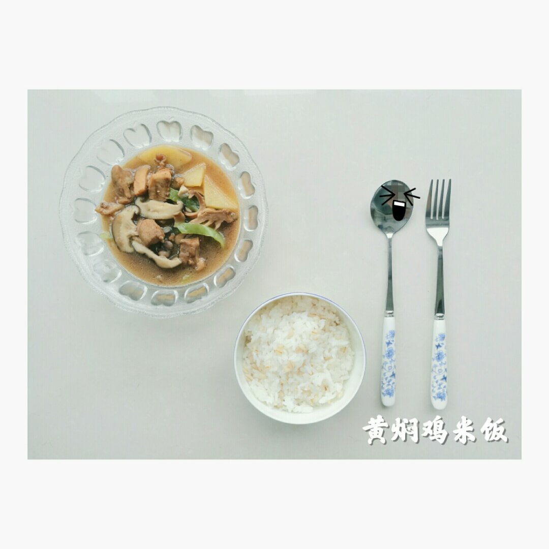 【黄焖鸡米饭】