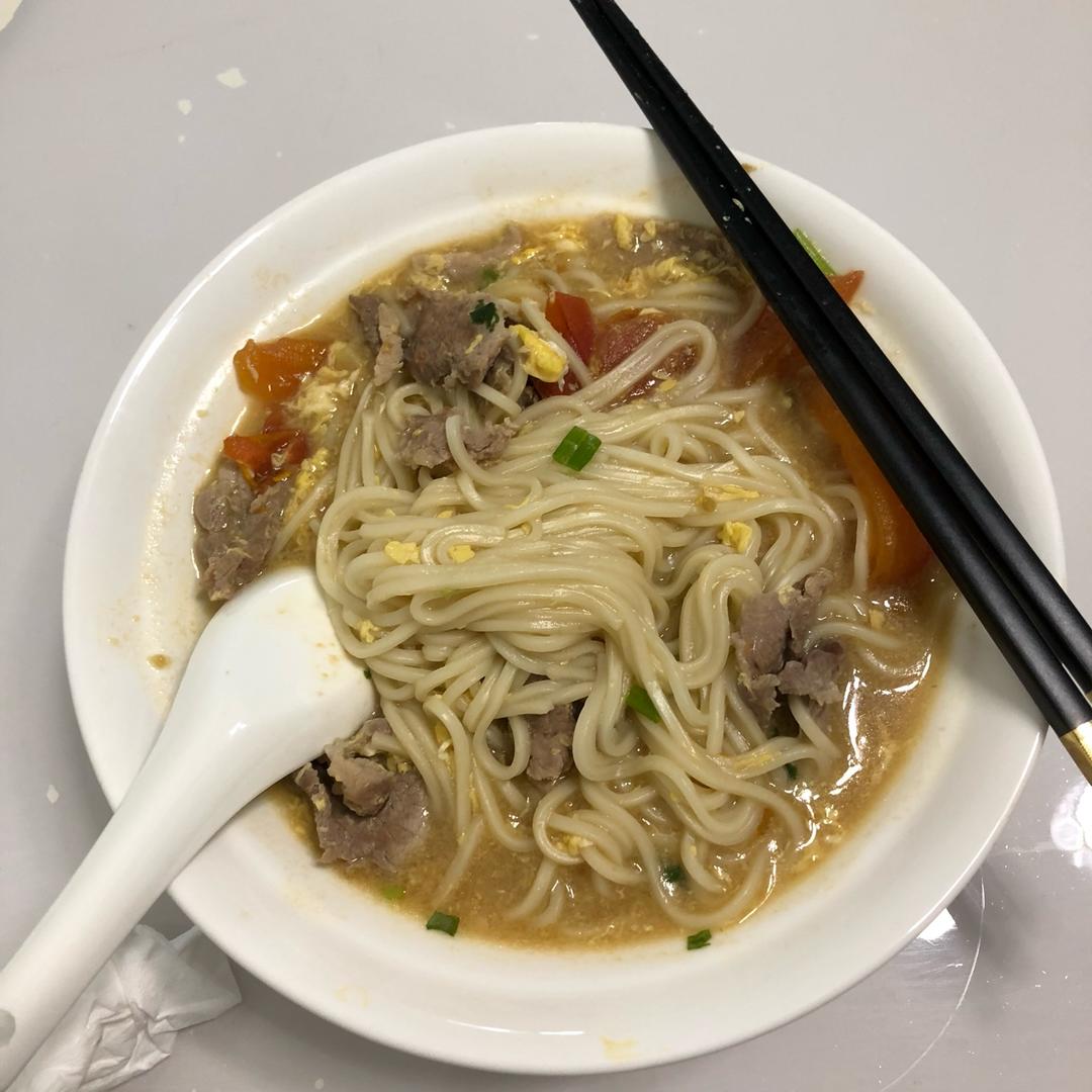 西红柿鸡蛋面