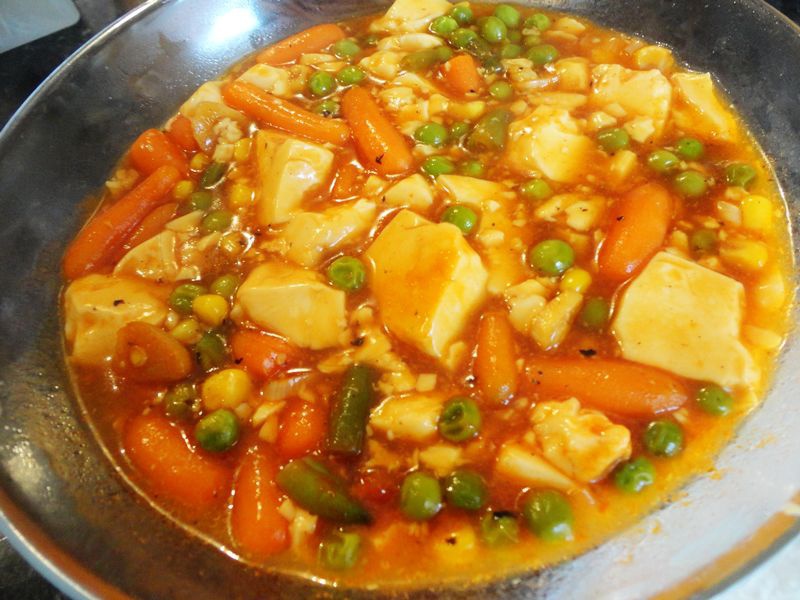 鱼香豆腐