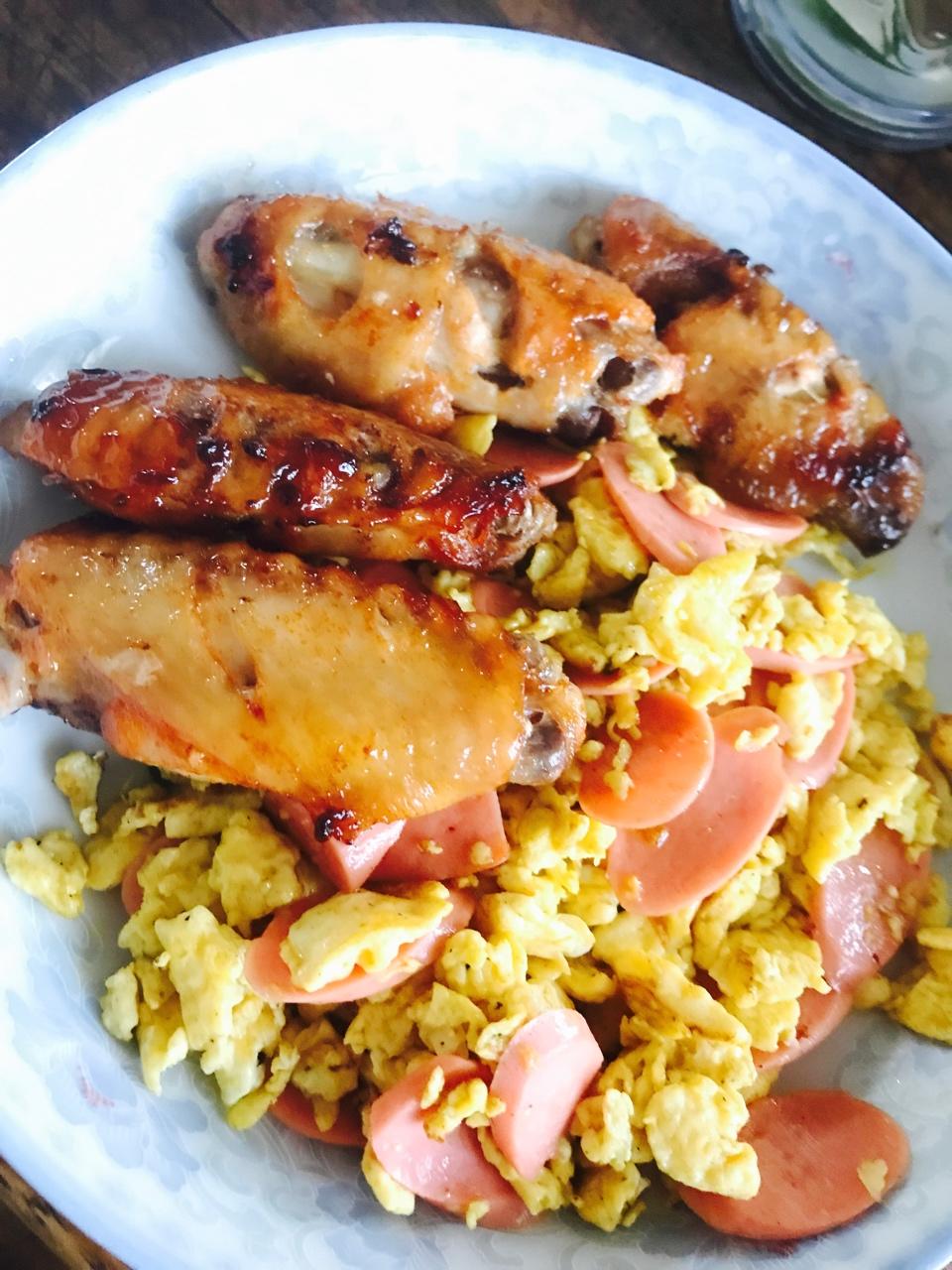 微波炉烤奥尔良鸡翅