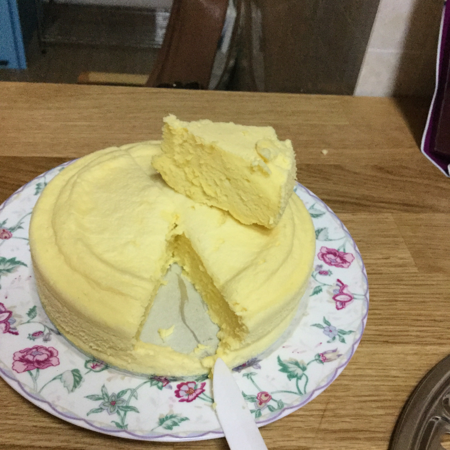 蒸蛋糕。。。清蒸戚风蛋糕---健康营养蒸出来（2蛋6寸）