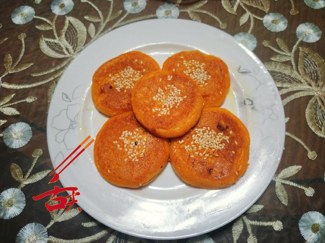 非常简单，不用油炸的南瓜饼，粘糯香甜
