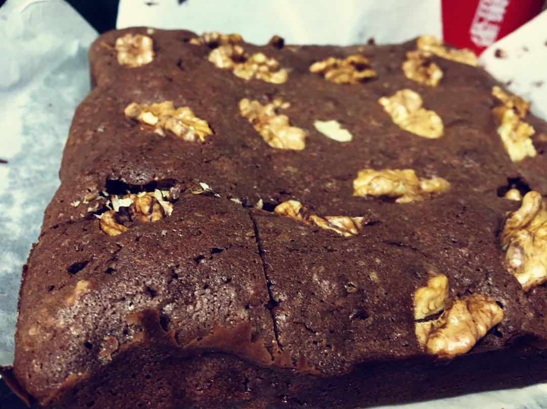 美式经典配方：巧克力布朗尼（The Perfect Brownies)