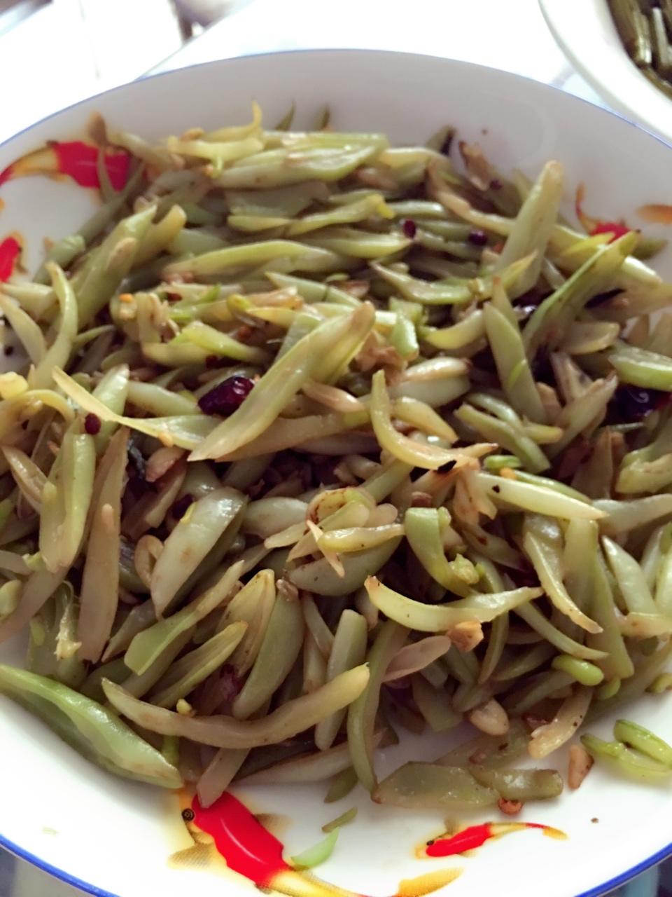 清炒芸豆