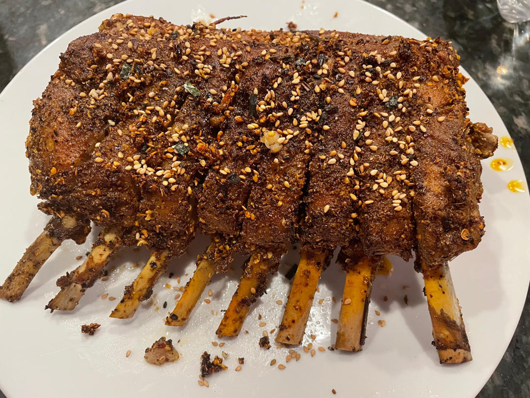 地道蒙餐：烤羊排(家用烤箱版)