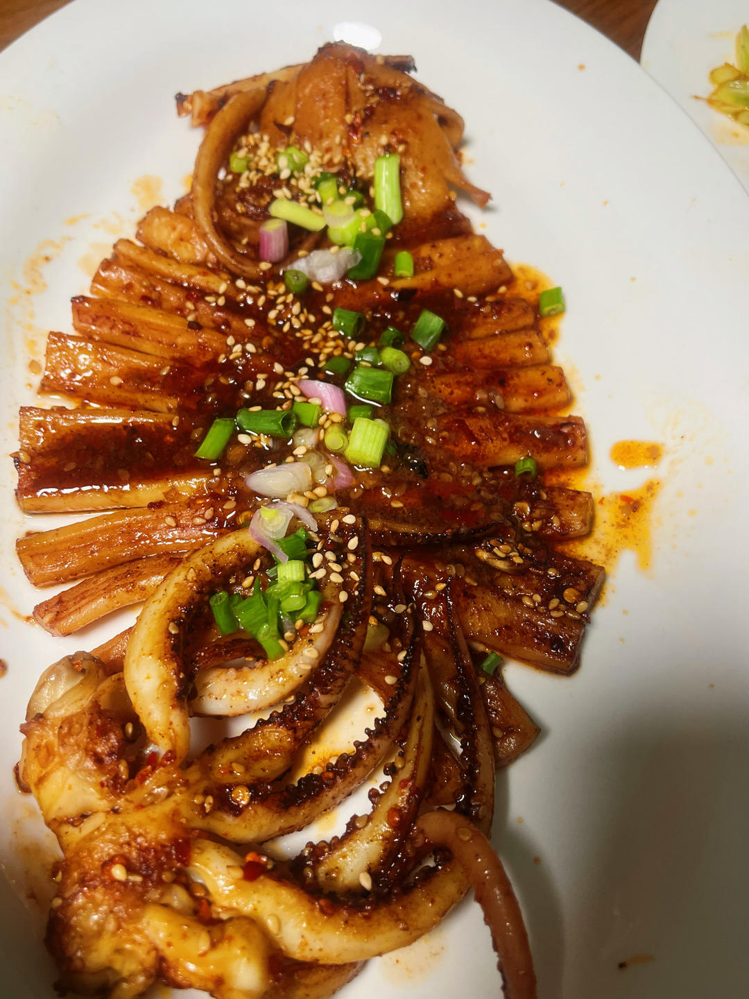 烤鱿鱼（烤箱版）秒杀铁板烧