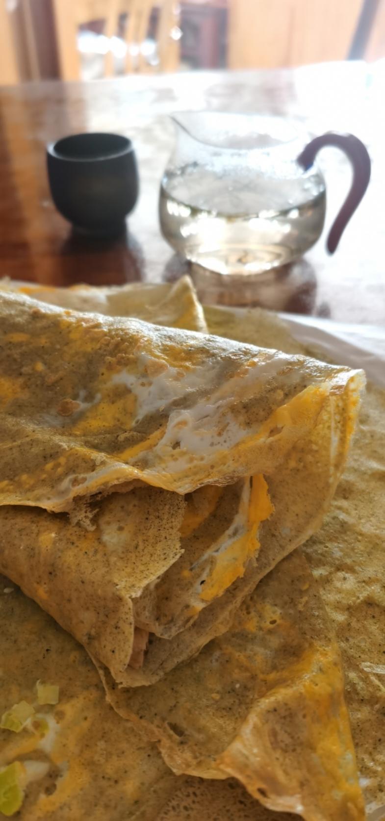 天津卫嘴子—纯绿豆煎饼果子
