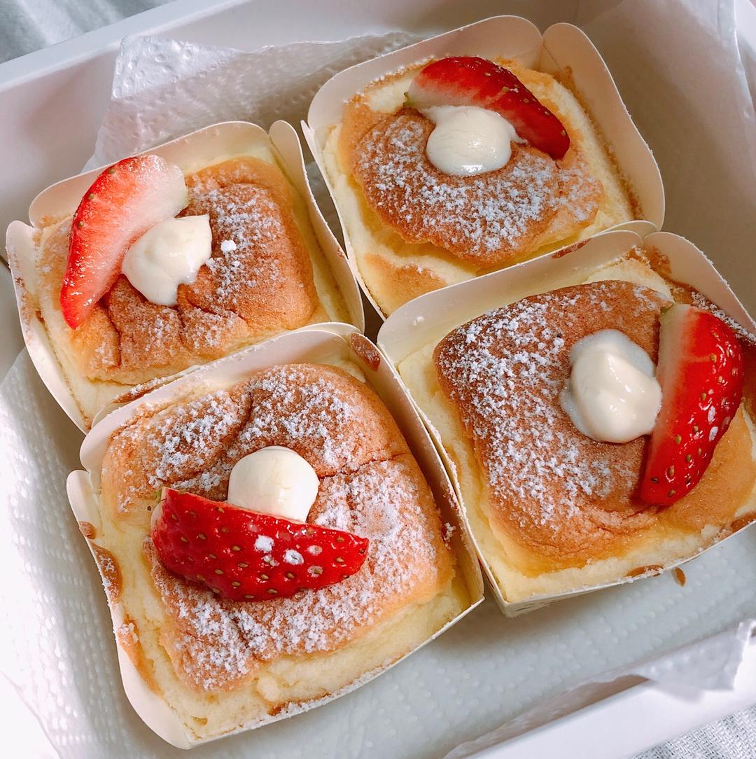 低糖版-北海道戚风蛋糕