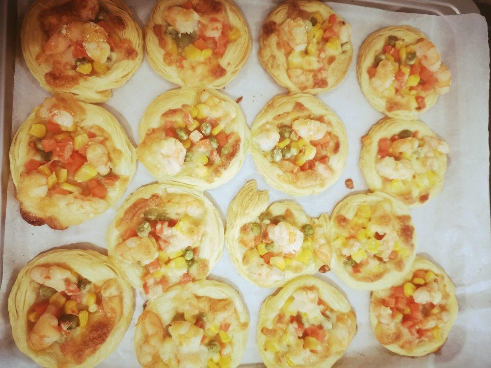 超简单迷你小披萨(蛋挞皮)