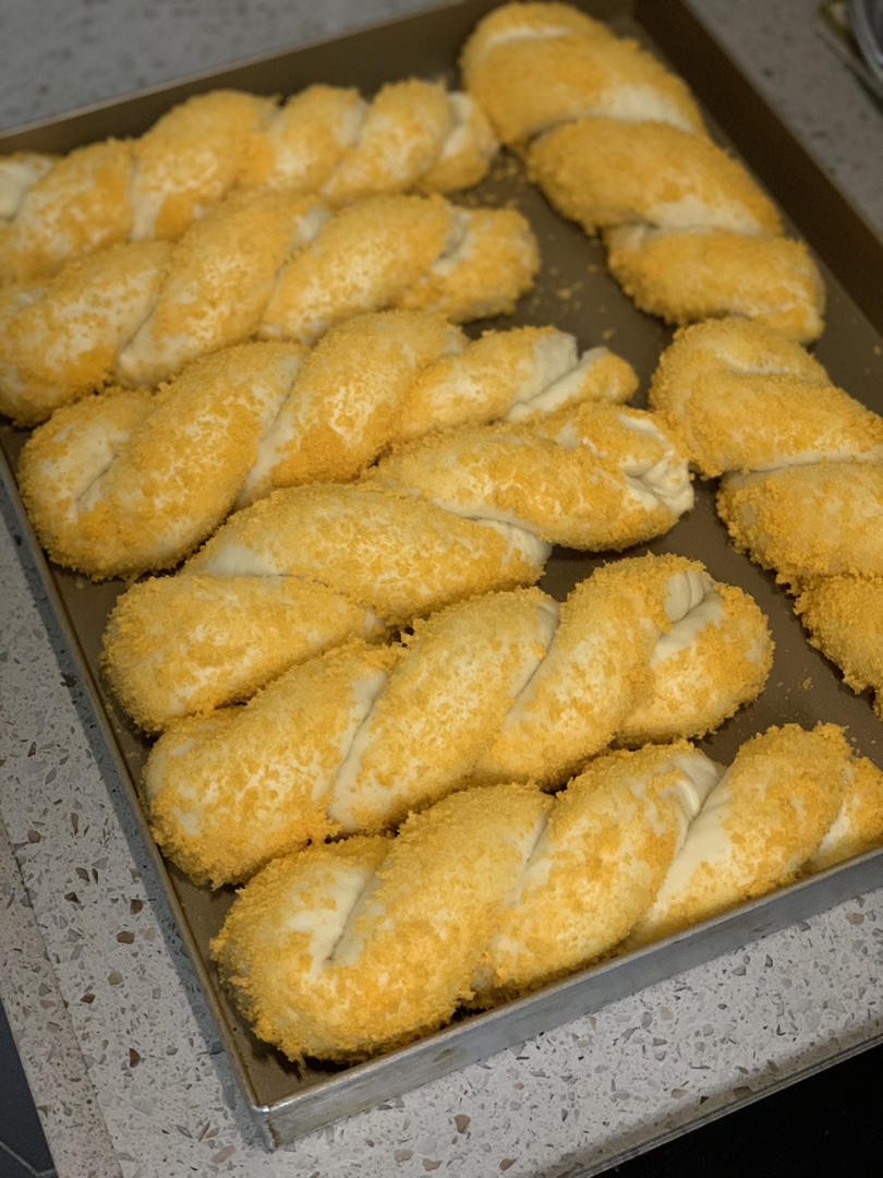 全网超🔥酸奶爆浆大麻花（附鲜奶麻薯馅配方）