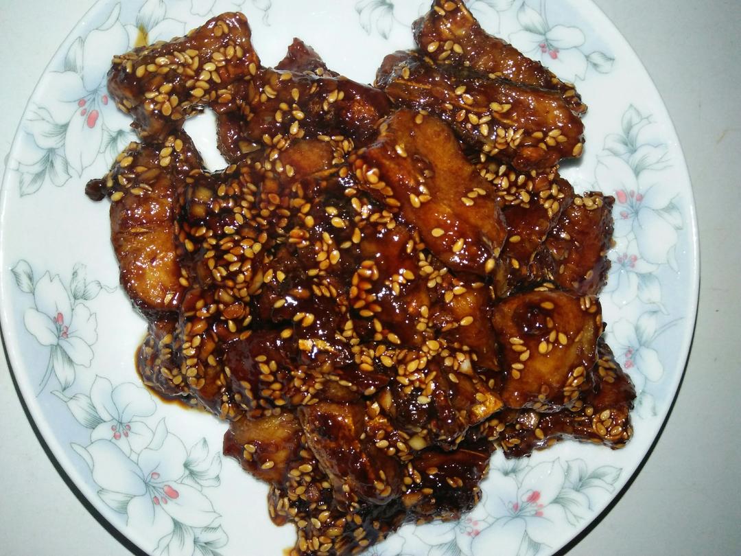 糖醋鱼（或肉）片