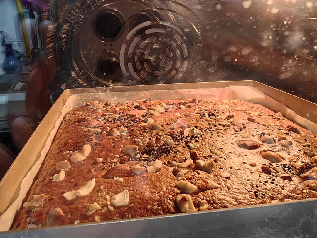 香蕉核桃蛋糕（低油少糖健康版）