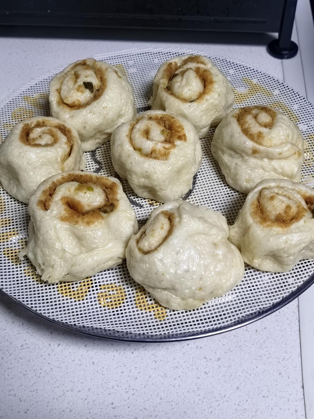 (一次发酵）好吃到停不下来的香甜肉松手撕馒头卷